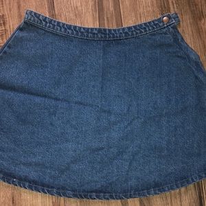 forever 21 denim skirt